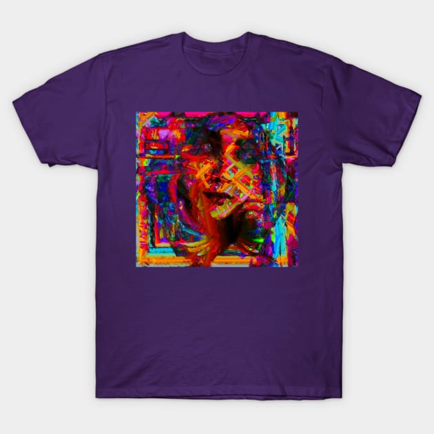 Virgo Galaxy T-Shirt by Catness Grace Designs